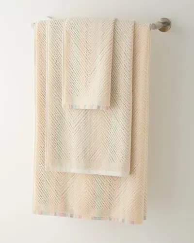 Missoni Harmony Bath Sheet In Neutral