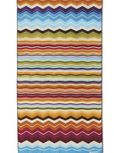 Missoni Hugo Beach Towel In Multi