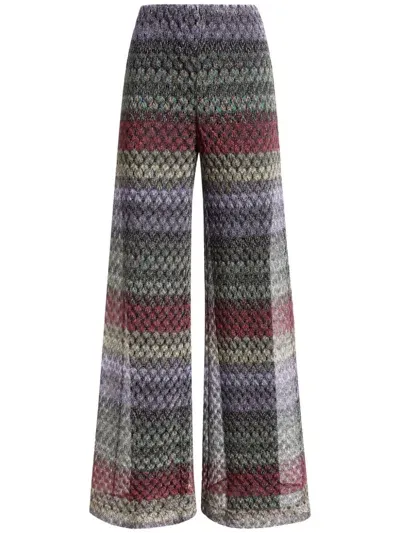 Missoni Layered Palazzo In Multicolour