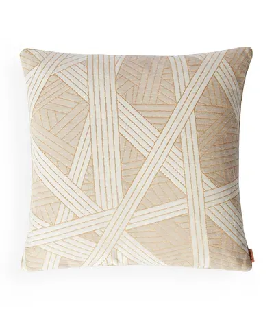 Missoni Nastri Cushion In Neutral