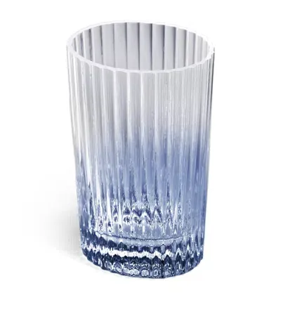 Missoni Nastri Water Glass In Blue