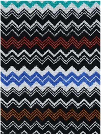 Missoni Neoclassic Cotton Towels (set Of Two) In Schwarz