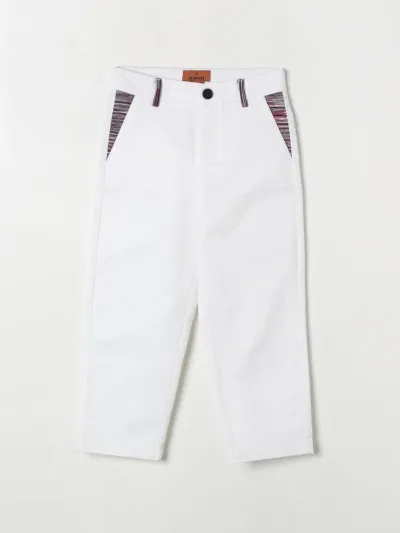 Missoni Pants  Kids Color White