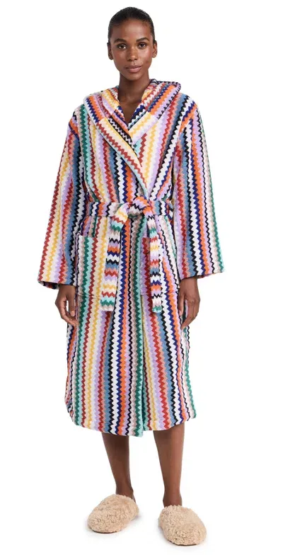 Missoni Riverbero Bathrobe Hooded Mod 100