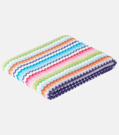 Missoni Riverbero Cotton Terry Bath Sheet In Multicoloured