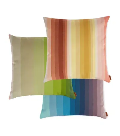 Missoni Set Of 3 Oceania Cushions In Multi