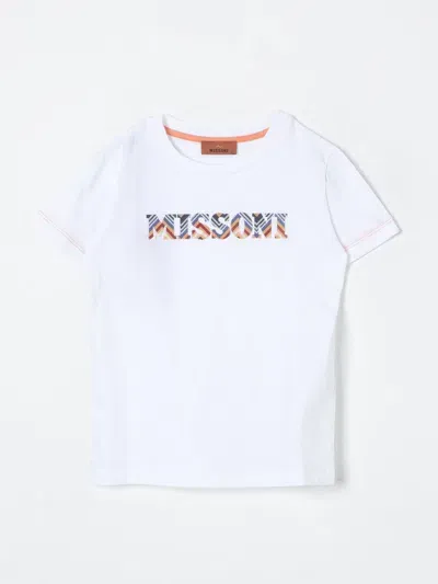 Missoni T-shirt  Kids Color White In Weiss