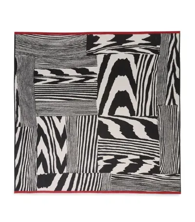 Missoni Wool Crono Throw In Black