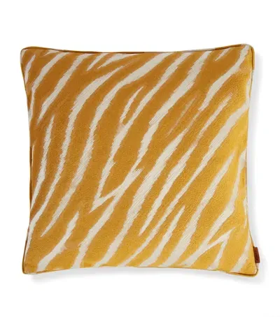 Missoni Zambia Cushion In Gold