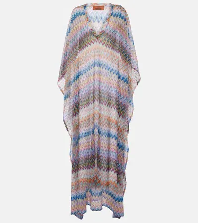 Missoni Zigzag Beach Cover-up In Multicoloured