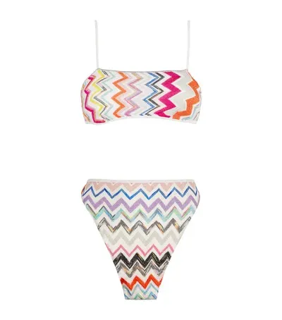 Missoni Zigzag Bikini In Multi