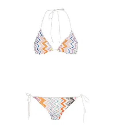 Missoni Zigzag Bikini In Multi