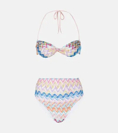 Missoni Zigzag Bikini In Multicoloured