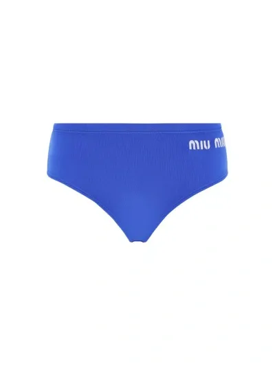 Miu Miu Logo In Blue