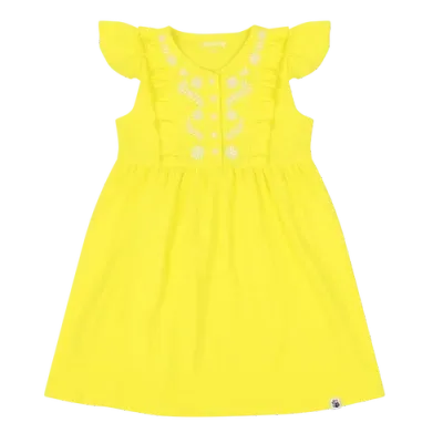 Mixed Up Clothing Kids'  Girls Vestito Dress In Blazing Yellow