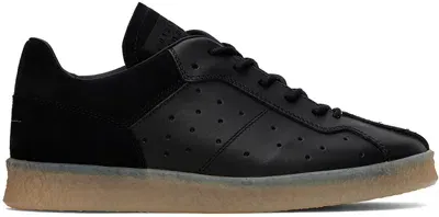 Mm6 Maison Margiela Black 6 Court Sneakers