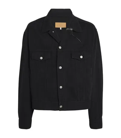 Mm6 Maison Margiela Denim Jacket In Black