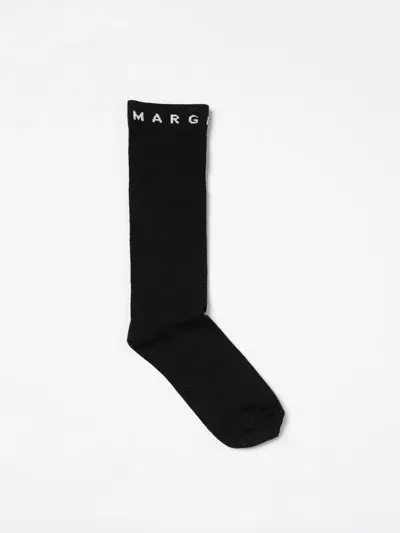 Mm6 Maison Margiela Girls' Socks  Kids Color Black In Schwarz