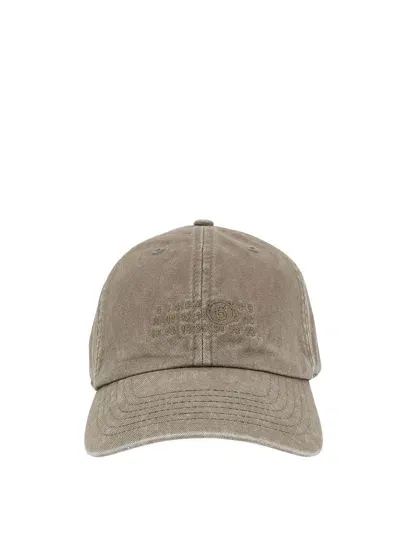 Mm6 Maison Margiela Hat In Green