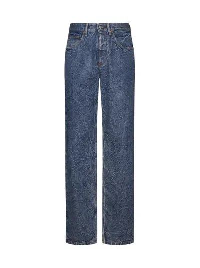 Mm6 Maison Margiela Jeans In Blue