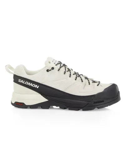 Mm6 Maison Margiela Mm6 X Salomon X-alp Low Top Sneakers In Vanilla Ice Almond Milk