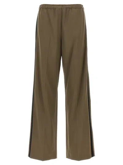 Mm6 Maison Margiela Satin Band Pants