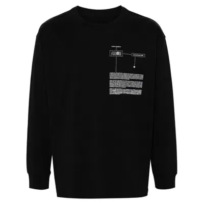 Mm6 Maison Margiela T-shirts In Black