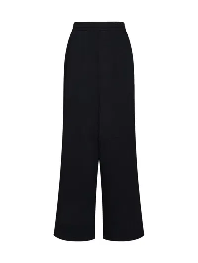 Mm6 Maison Margiela Trousers In Black