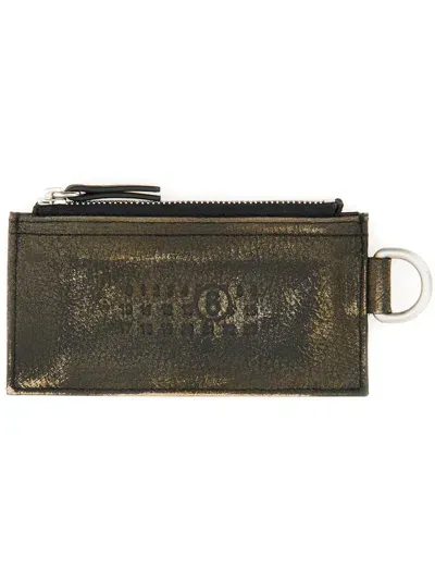 Mm6 Maison Margiela Wallet With Logo In Black