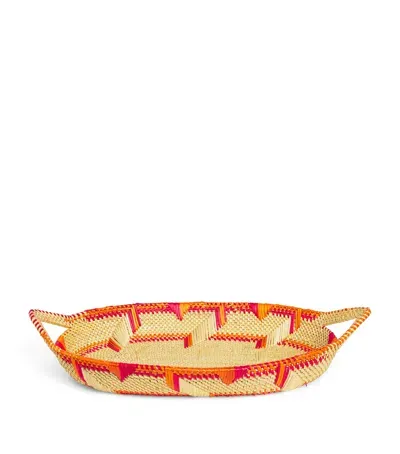 Mmaa Large Woven Tray