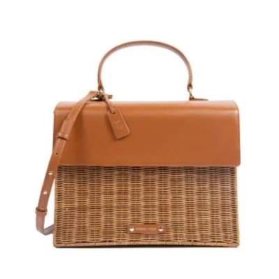 Modern Picnic The Large Luncher In Brown Wicker