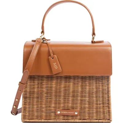 Modern Picnic The Luncher In Brown Wicker