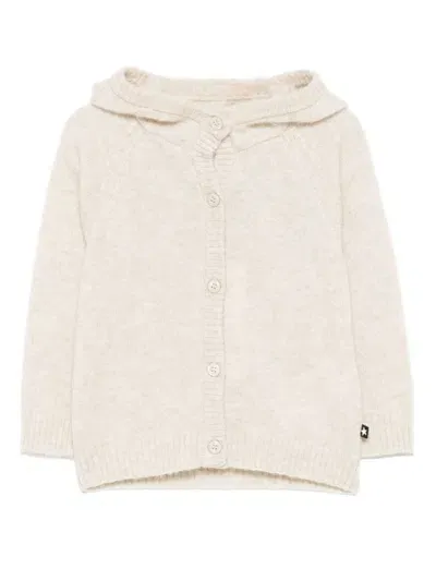 Molo Babies' Bash Cardigan In Neutrals