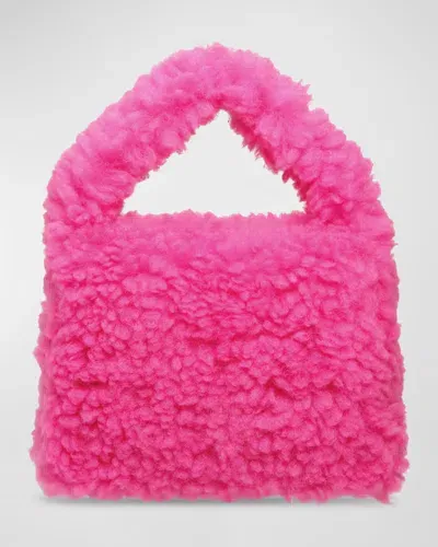 Molo Kids' Mo Shoulder Bag In Shocking Pink