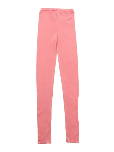 Molo Kids' Nadine Wool Leggins L In Pink