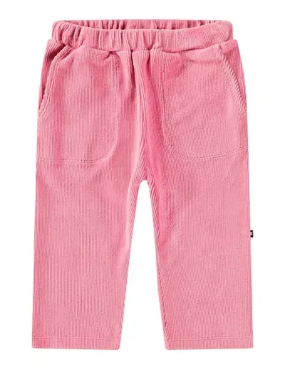 Molo Suri Soft Pants In Pink & Purple