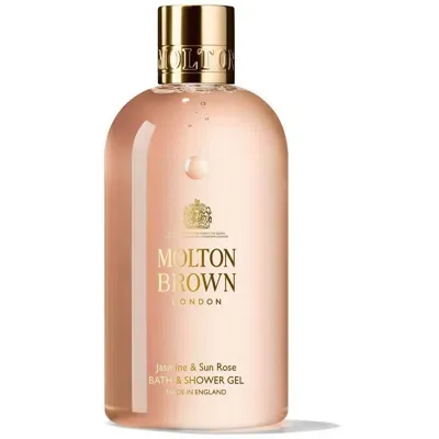 Molton Brown Jasmine & Sun Rose Bath & Shower Gel 300ml In White