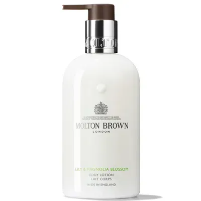 Molton Brown Lily And Magnolia Blossom Body Lotion 300ml In White