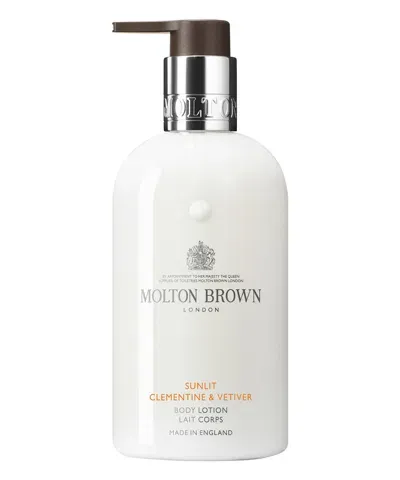 Molton Brown Sunlit Clementine &amp; Vetiver Body Lotion 300 ml In White