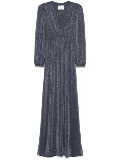 Momoní Artemisia Maxi Dress In Blue