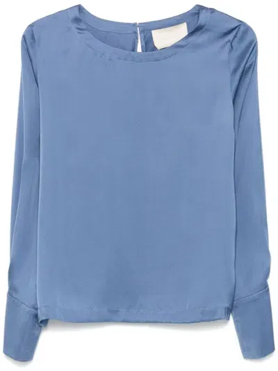 Momoní Kenta Blouse In Blue