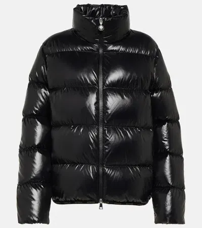 Moncler Abbadia Down Jacket In Black