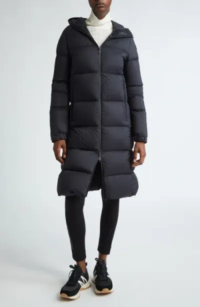 Moncler Arredoun Hooded Down Puffer Parka In Black