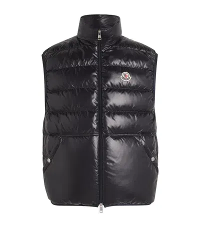 Moncler Aube Gilet In Blue