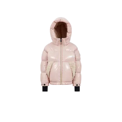 Moncler Kids' Auron Down Jacket Pink