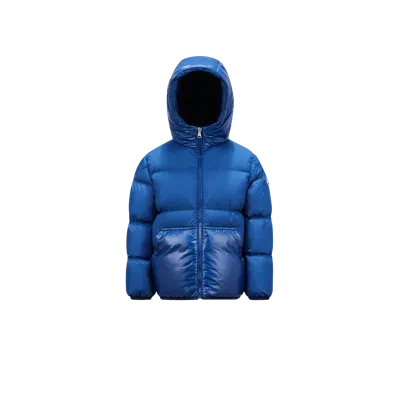 Moncler Kids' Barin Down Jacket Blue