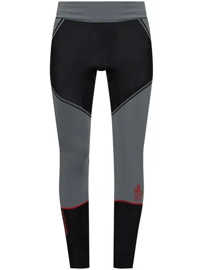 Moncler Base Layer Leggings In 黑色