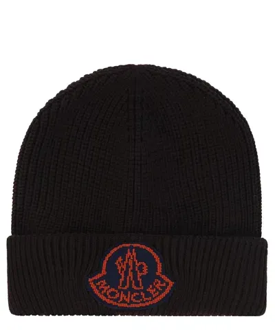 Moncler Beanie In Black