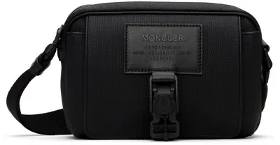 Moncler Black Nakoa Crossbody Bag In 999 - Black