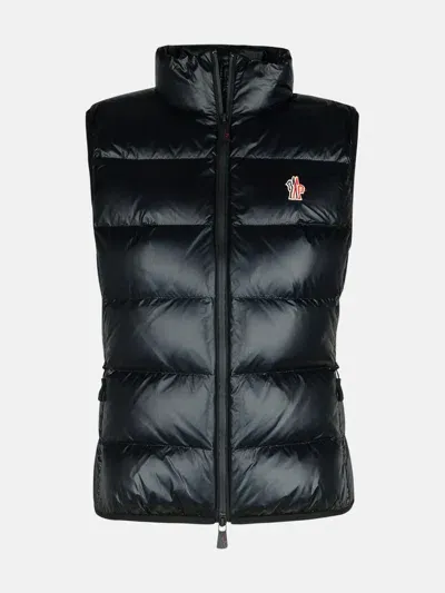 Moncler Kids' Black Polyamide Blend Vest